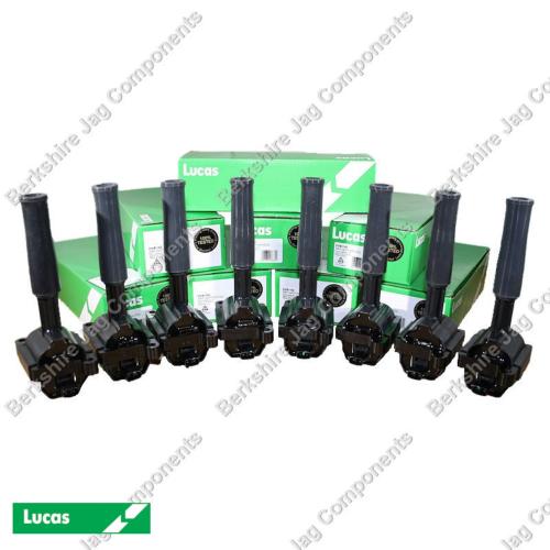 XK8 2 Pin Ignition Coil Set (Set of 8) LCA1510ABSET