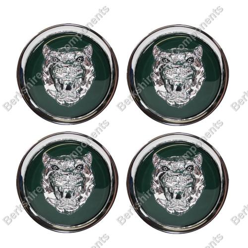 Alloy Wheel Badges Green and Silver MNA6249AB-S