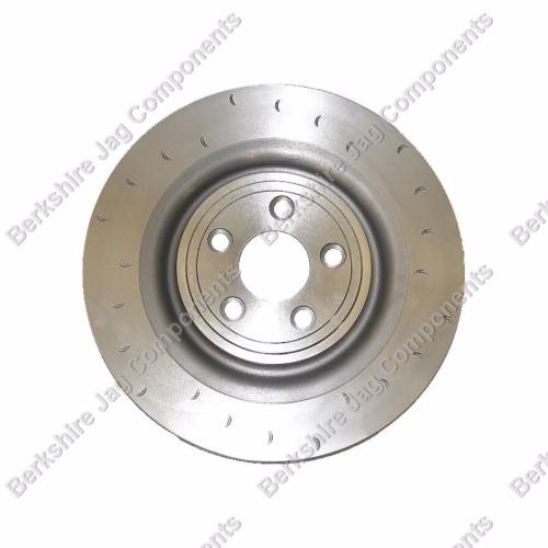 XK X150 Rear Brake Disc Right Hand Alcon 350mm Grooved C2P10562