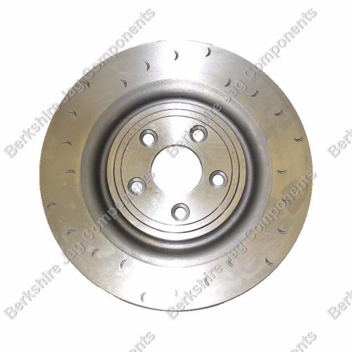 XK X150 Rear Brake Disc Left Hand Alcon 350mm Grooved C2P10563