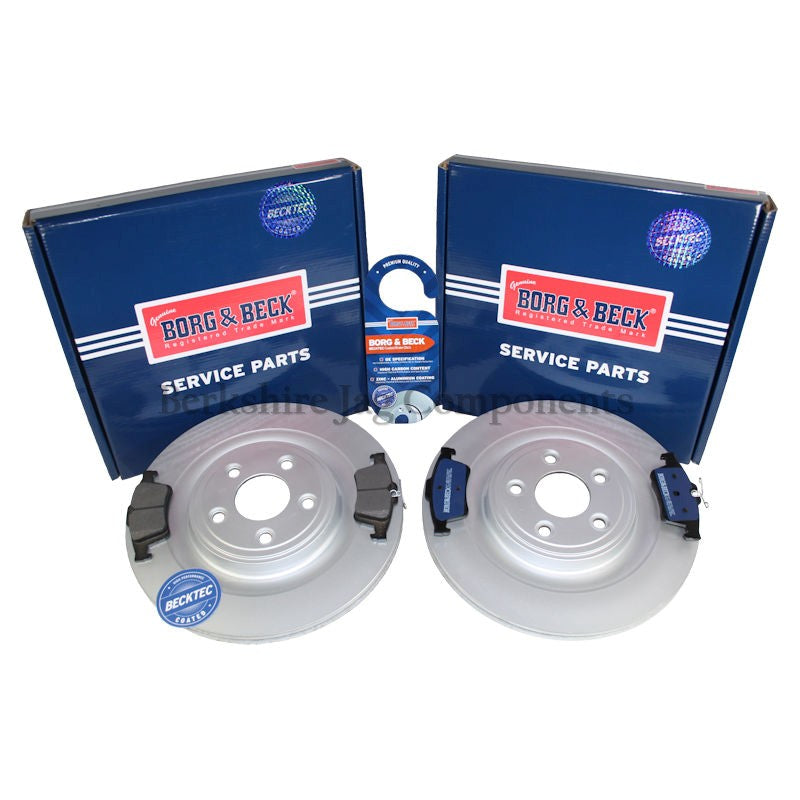 S Type Late Rear Disc & Pad Set C2D61075 / C2P26112