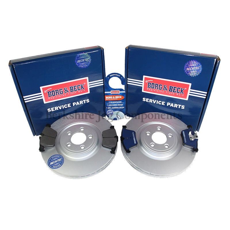 XK Front Disc & Pad Set C2C25337 / C2Z14096