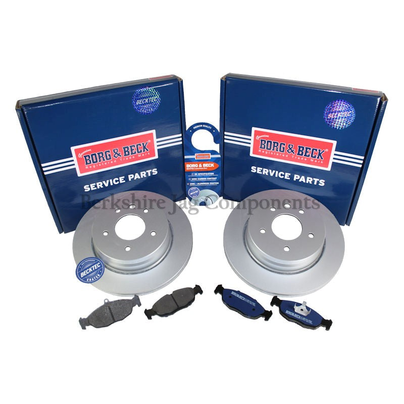 XJS Rear Disc & Pad Set C2C41251 / JLM21344