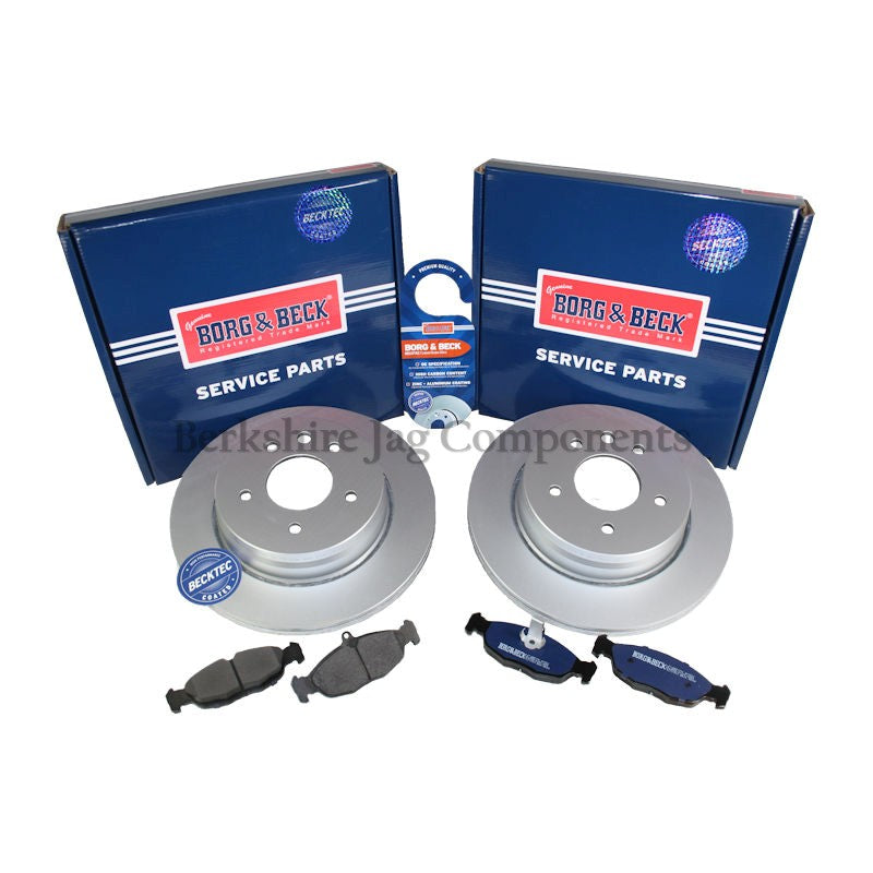 XK8 Rear Disc & Pad Set C2C41251 / JLM21918