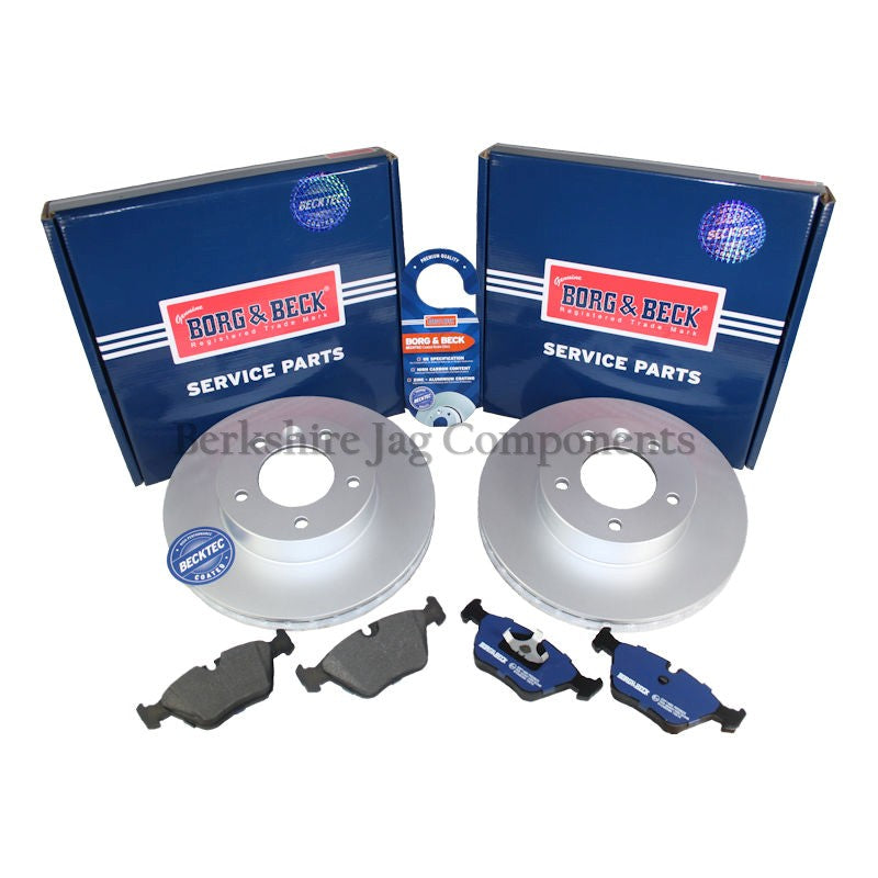 XJ40 Front Disc & Pad Set JLM20341 / JLM21917