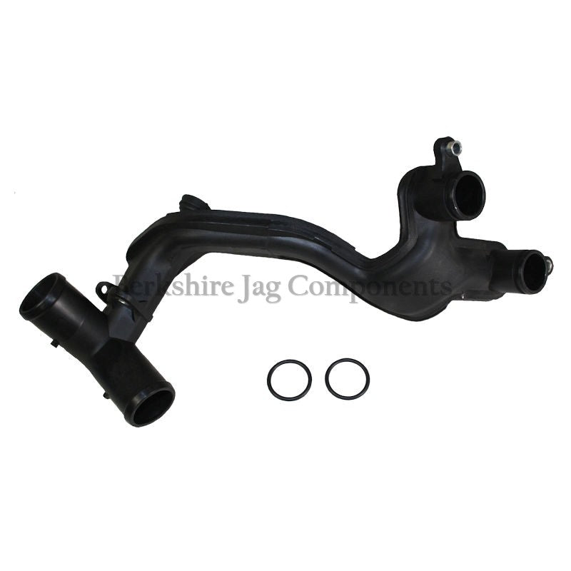 XK X150 5.0 V8 Thermostat Water Outlet Pipe AJ89664R