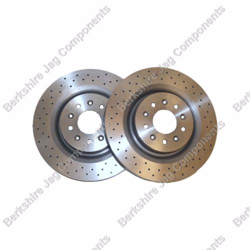 XKR Front Brake Disc's C2N3427