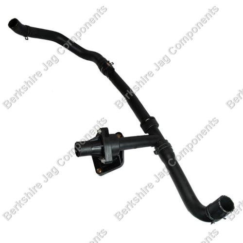 X Type V6 Radiator Top Hose Including Thermostat C2S43430R