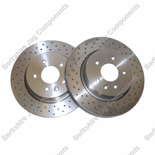 XJ8 Rear Brake Disc's 330mm JLM21748