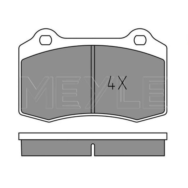 XJ8 Rear Brake Pads MXD2750AAR