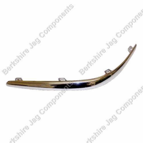 S Type Rear Bumper Corner Chrome Finisher Right Hand XR87630