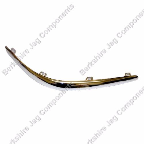 S Type Rear Bumper Corner Chrome Finisher Left Hand XR87631